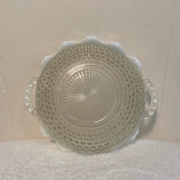 Anchor Hocking Hobnail Glass Catch All Tray - Picture 3 of 6